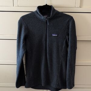 Patagonia R1 Air Fleece Jacket - Dark Gray Charcoal, Small, Women's